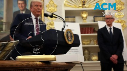 Golden gift for Trump: Apple CEO's Oval Office moment seals $100B pledge