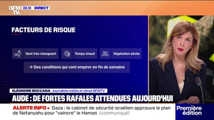 Des rafales de vent allant jusqu'à 30 km/h attendues dans l’Aude