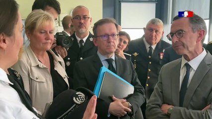 Bruno Retailleau - Déplacement au Centre de Rétention Administrative de Metz-Queuleu ...