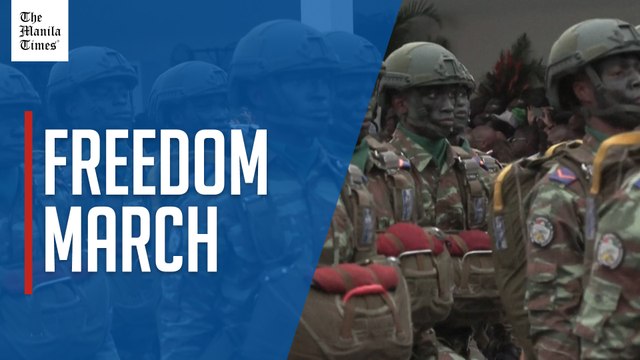 Ivory Coast holds military parade to celebrate 65 years of independence