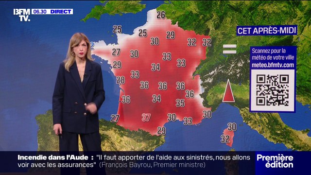 Quelques nuages dans le Nord mais du soleil sur le reste de la France, avec des températures comprises entre 26°C et 37°C... La météo de ce vendredi 8 août