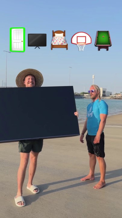 Can You Surf A Pool Table | Mr beast |