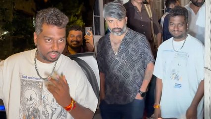 'Jawan' Director Atlee Kumar Faces Paparazzi Mob Outside Dubbing Studio In Mumbai