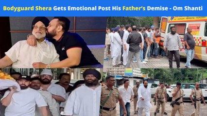 Zeeshan Siddique, Nadeem Qureshi & Others Pay Condolences - Shera Gets Emotional Post Father's Demise