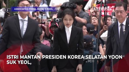 Tertunduk! Istri Eks Presiden Korea Selatan Kim Keon Hee Minta Maaf