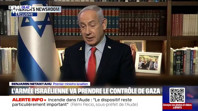 Benjamin Netanyahu annonce que l'armée israélienne va prendre le contrôle de Gaza pour vaincre le Hamas