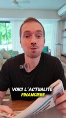 Actu financière du jour L'or grimpe en flèche