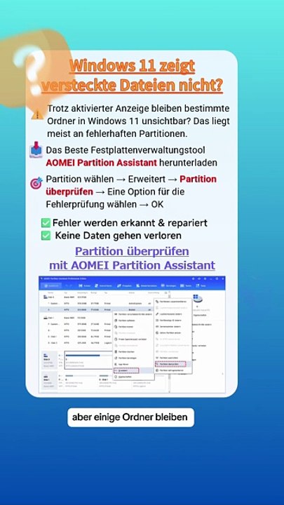 Windows 11 zeigt versteckte Dateien nicht? 😡 Das ist die Lösung!