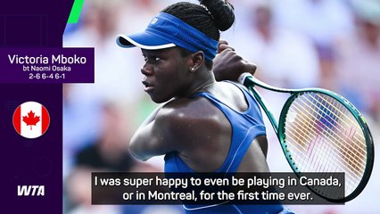 Mboko lost for words after 'insane two weeks'