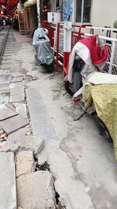Railway Shop in Hanoi