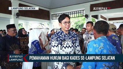 Pemahaman Hukum Bagi Kades se-Lampung Selatan