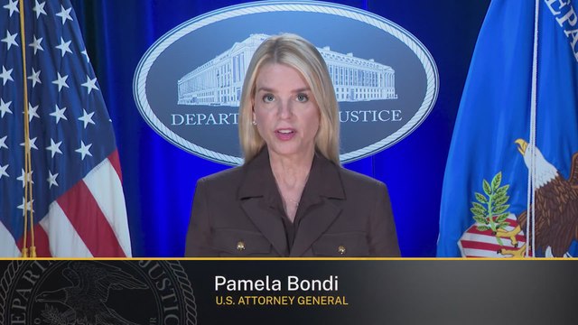 PAM BONDI reveals DOJ offers $50 MILLION for INFO leading to NICOLÁS MADURO's capture