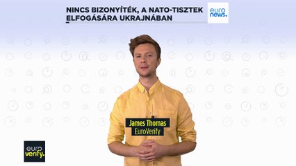 Tényellenőrzés: nincs bizonyíték arra, hogy Oroszország NATO-tiszteket fogott volna el Ukrajnában