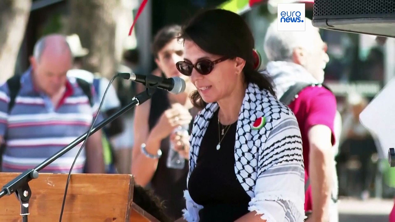 Nomes de crianças palestinianas mortas em Gaza ecoam em homenagem em Lisboa