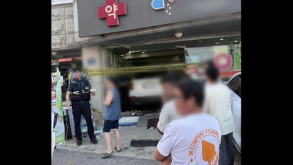 경기 화성 약국에 차량 돌진...60대 남성 약사 숨져 / YTN