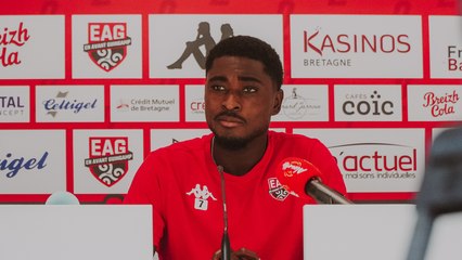 EAG - Le Mans FC : le point presse de Donatien Gomis