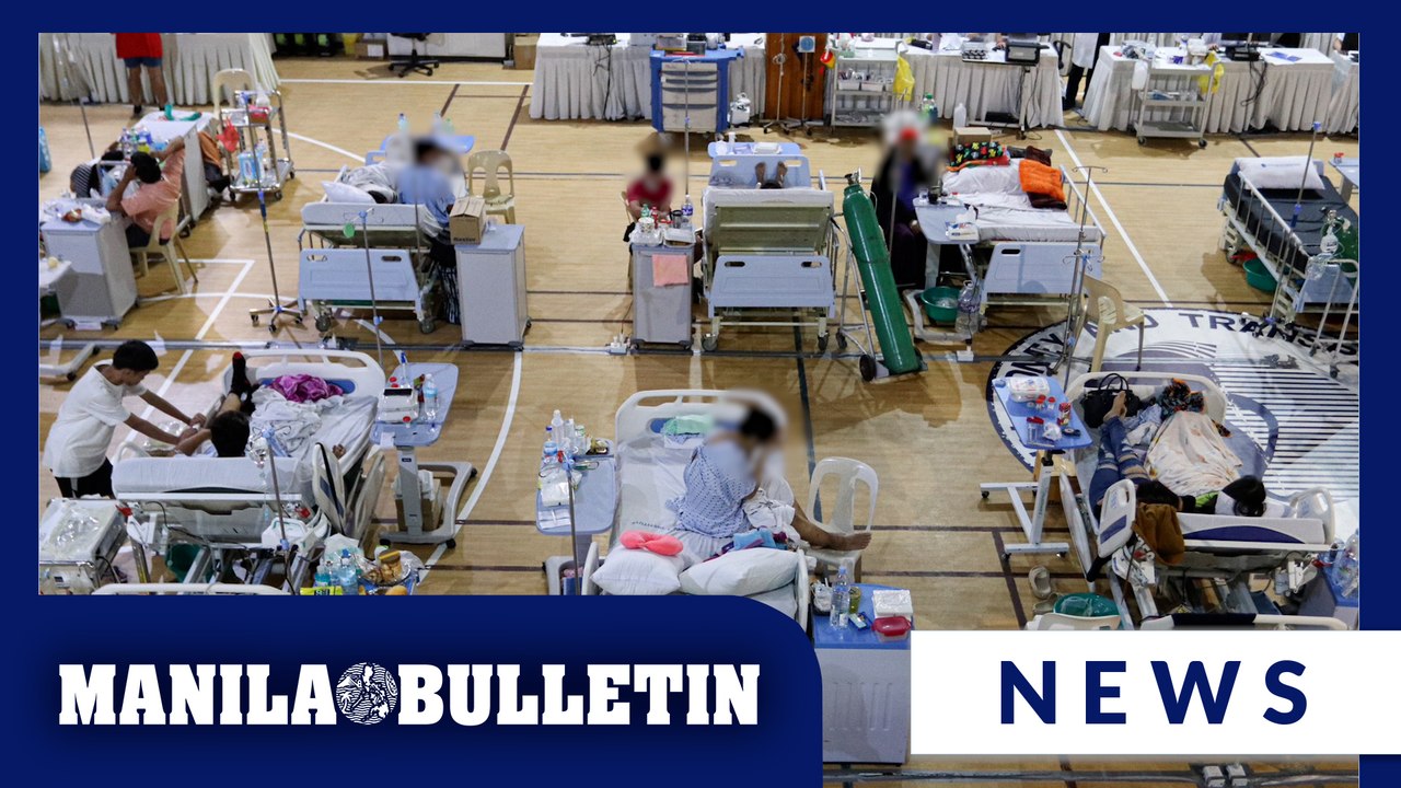 Dozens of leptospirosis patients moved to NKTI gym as makeshift ward amid ER influx