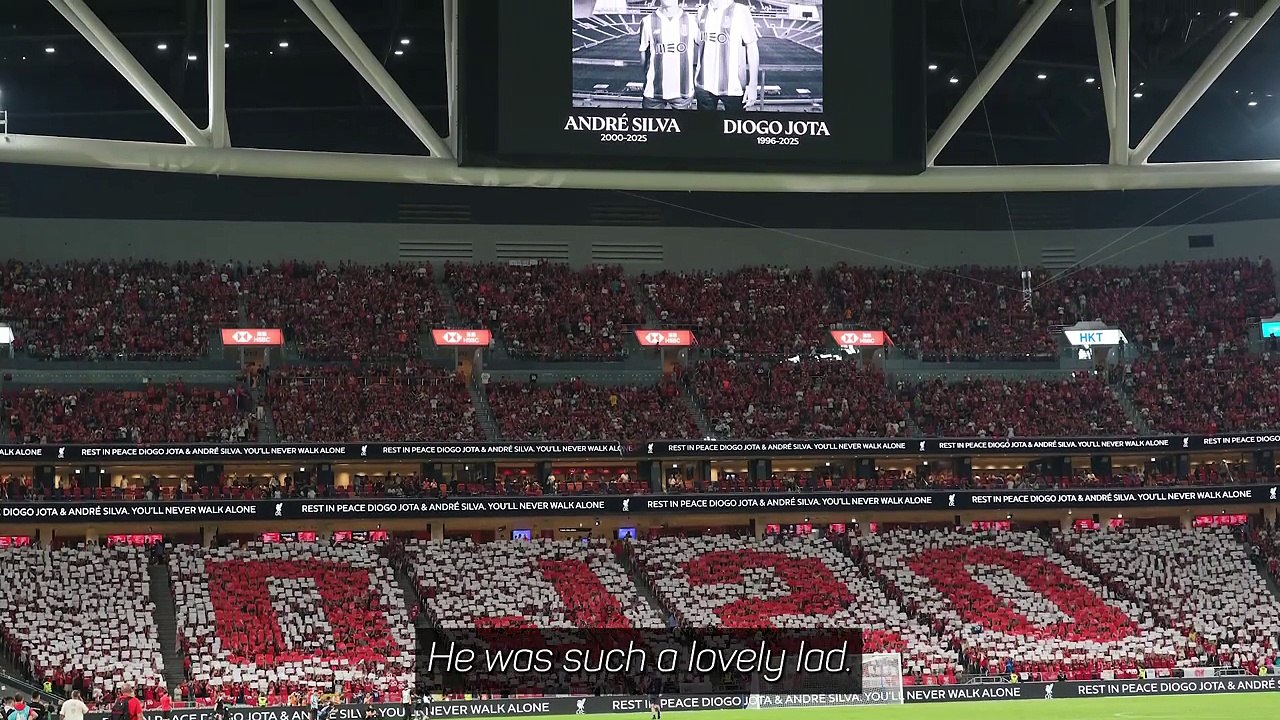 Jota tributes have been emotional and impressive - Slot
