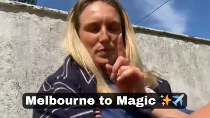 Woman secretly flies home and surprises loved ones after pretending she could not visit