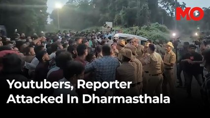 YouTubers assaulted in Dharmasthala, police lathicharge to control tension