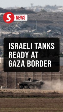 Israeli tanks ready at Gaza border, Palestinians describe Gaza City takeover plan as 'shocking'