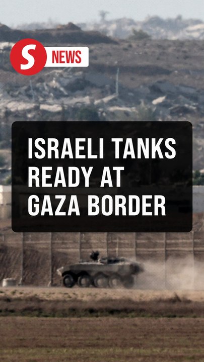 Israeli tanks ready at Gaza border, Palestinians describe Gaza City takeover plan as 'shocking'
