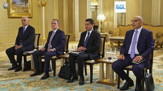 Ο Ντόναλντ Τραμπ φιλοξενεί ιστορική ειρηνευτική σύνοδο κορυφής μεταξύ Αρμενίας και Αζερμπαϊτζάν