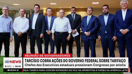 Governadores de direita se unem contra Lula por tarifaço