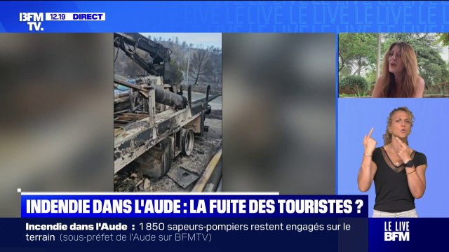 “Les gens annulent, ils ont peur des feux”: des touristes annulent leur séjour après l’incendie dans l’Aude