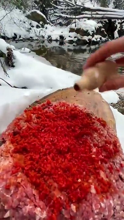 Kaburga Kemiğinde Adana Kebabı _ kebab on the rib bone(720P_HD)