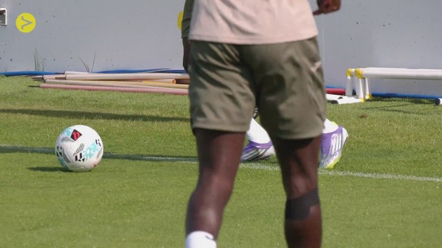 Primer entrenamiento de Thomas Partey con el Villareal