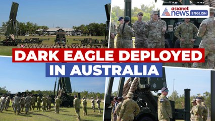America's Dark Eagle Hypersonic Missile Deployed in Australia To Counter China