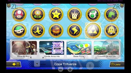 MATANDO EL TIEMPO CON (MARIO KART 8 DELUXE) EN ESPAÑOL. EDEN EMULATOR (ANDROID) #23.