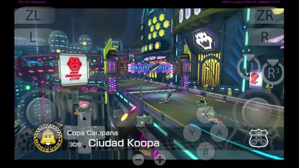 MATANDO EL TIEMPO CON (MARIO KART 8 DELUXE) EN ESPAÑOL. EDEN EMULATOR (ANDROID) #24.