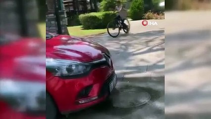 Kendisini aldatan eşini dedektif gibi takip edip suçüstü yapan kadın diğer kadına kabusu yaşattı!