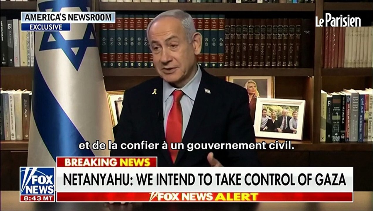 Netanyahou redit la volonté d’Israël de prendre le contrôle de la bande Gaza