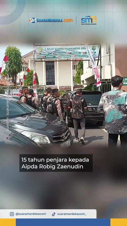 Sama Dengan Tuntutan, Aipda Robig Penembak Siswa SMKN 4 Semarang Divonis 15 Tahun Penjara