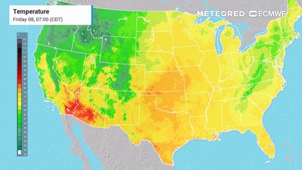 Sweltering heat could fuel strong to severe thunderstorms in the central U.S. this weekend.