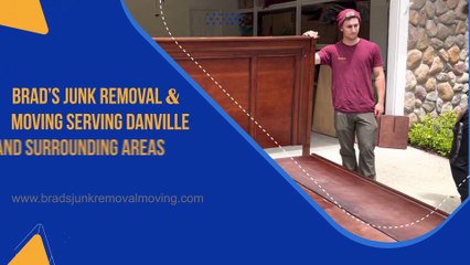 Easy and tension-free packing and moving services   Brads Junk Removal & Moving