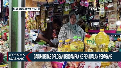 Gaduh Beras Oplosan Berdampak Pada Penjualan Pedagang di Pasar