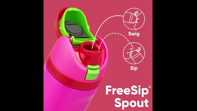 Stay Hydrated in Style | Owala FreeSip Insulated Stainless Steel Bottle Review