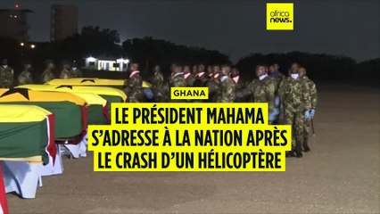 Ghana : Mahama rend hommage aux victimes du crash d'hélicoptère
