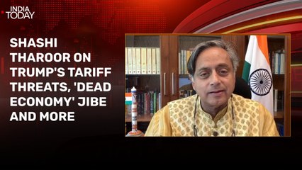 Trump misread India, picked a wrong target: Shashi Tharoor on 'dead economy' jibe