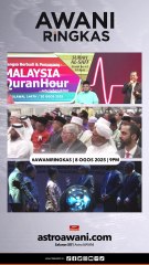 #AWANIRingkas 8 Ogos 2025 | 9PM