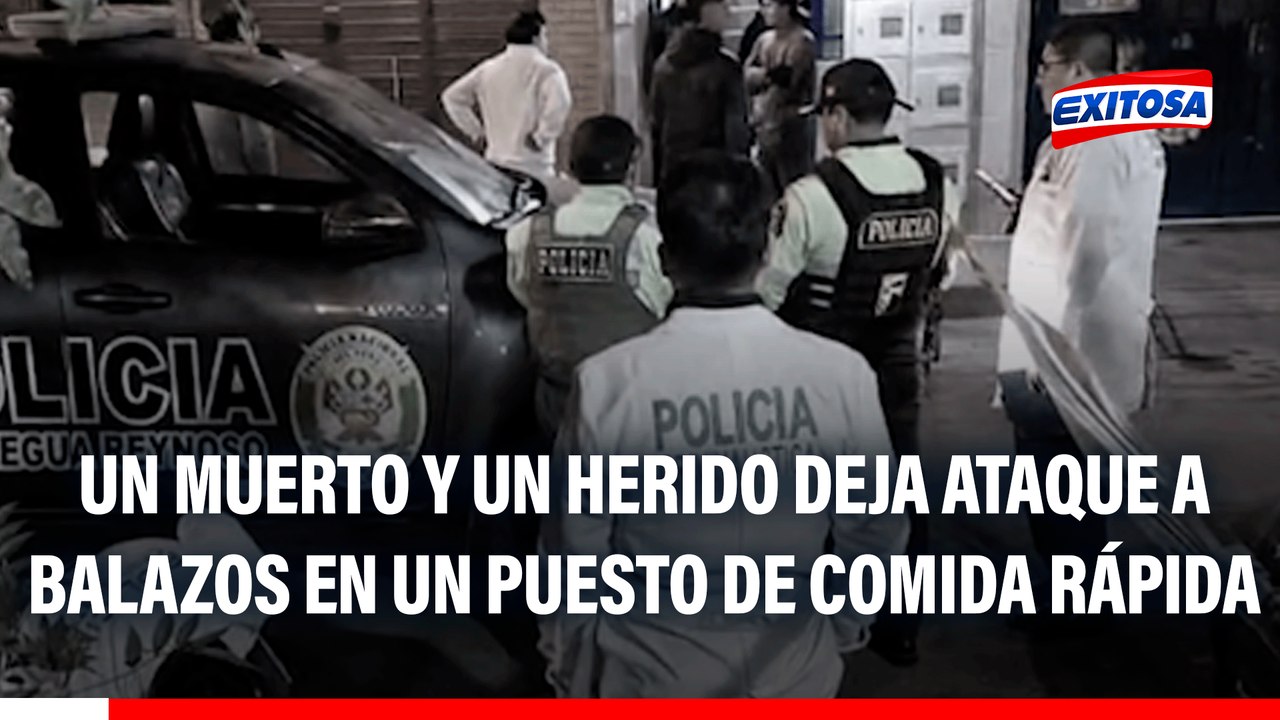 Carmen de La Legua: Un muerto y un herido deja ataque a balazos en un puesto de comida rápida