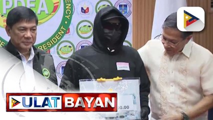 Siyam na informant, natanggap na ang reward money mula sa PDEA; dalawa sa kanila, nakatanggap ng tig-dalawang milyong piso | ulat ni Noel Talacay
