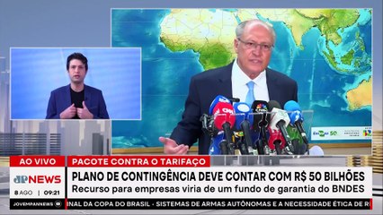 Plano de contingência contra o tarifaço deve contar com R$ 50 bilhões; Ghani analisa