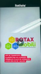 App de transporte clandestino do Comando Vermelho é alvo de operação; lucro era de R$ 1 milhão