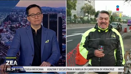 Continúan trabajos de mantenimiento en banquetas de Calzada de Tlalpan | Noticias con Francisco Zea