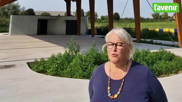 Frasnes-les-Bassins, à Frasnes-les-Buissenal: (une fois les aménagements terminés), ce sera bien !